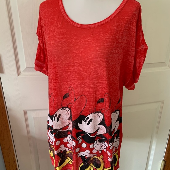 👀FINAL SALE 👉DONATING Disney size L Large Minnie Mouse top shirt - Picture 6 of 6